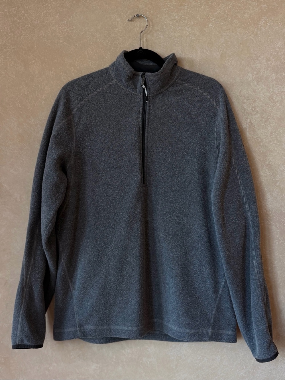 Eddie Bauer Men's Fleece Quarter-Zip Pullover Size M